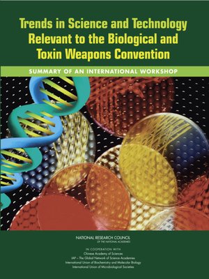 cover image of Trends in Science and Technology Relevant to the Biological and Toxin Weapons Convention